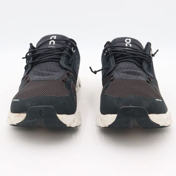 On Cloud 5 Swiss Engineering Womens Sz 10 Black White Running Shoes *No Insoles - Picture 2 of 12